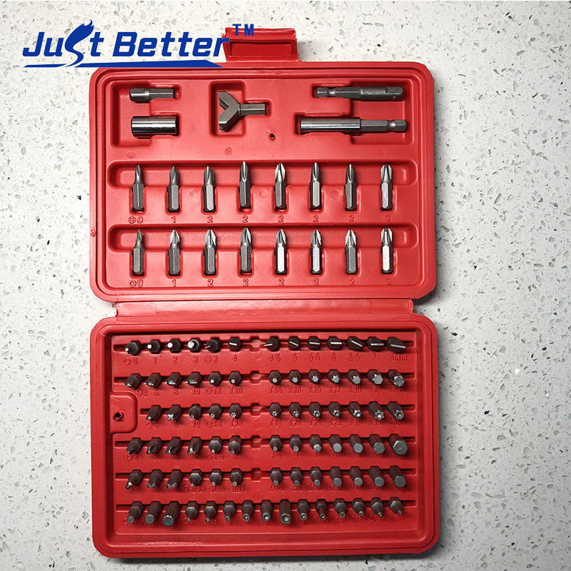 Jogo de Bits e Pontas CR-V 100 Peças com Estojo