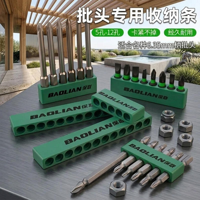Suporte Organizador para Pontas de Chave 6.35mm
