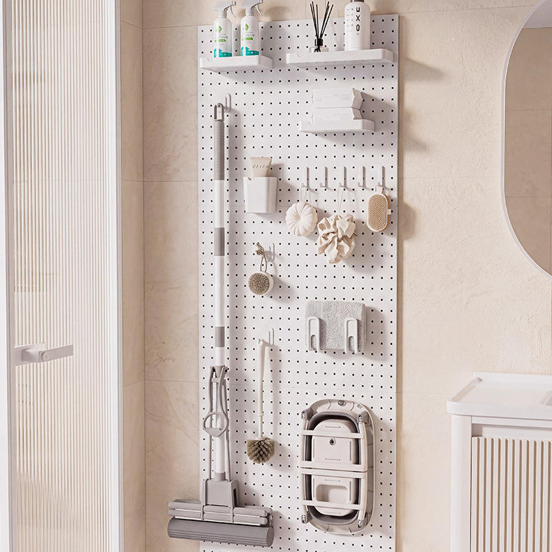 Prateleira Organizadora de Parede Tipo Pegboard