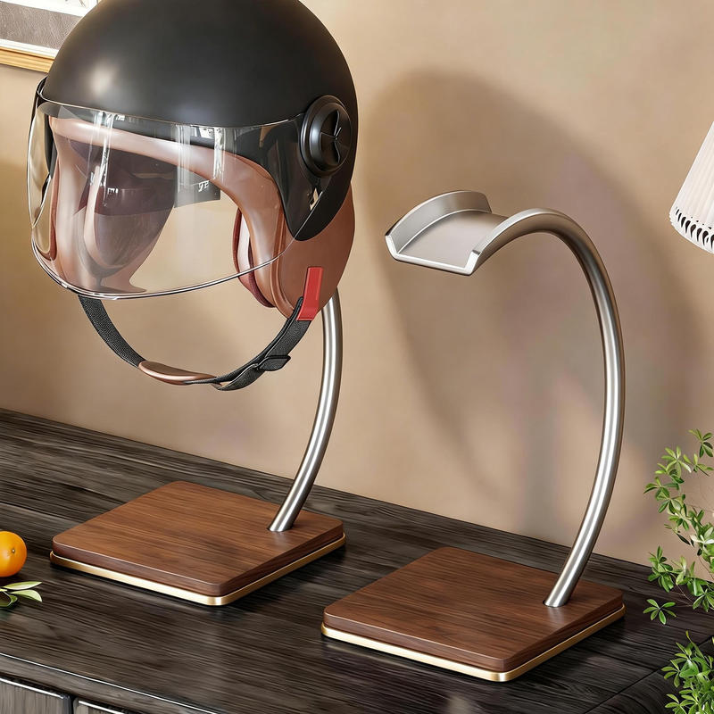 Suporte Expositor e Organizador para Capacete de Moto