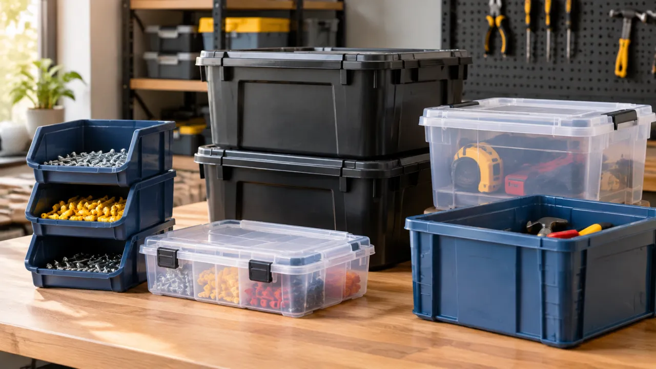 Caixas Plásticas: O Que Avaliar ao Escolher Modelos para Organização